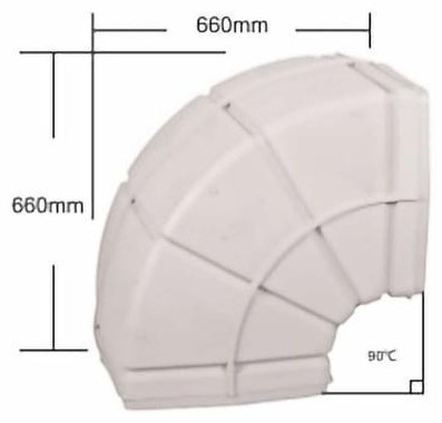 SL-DU up-down elbow 650x450mm